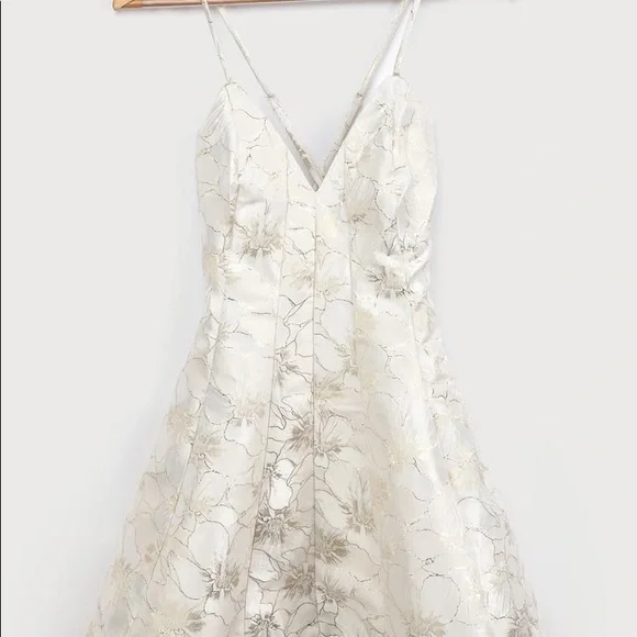 Lulus White Mini Dress (NWT) - Picture 1 of 6